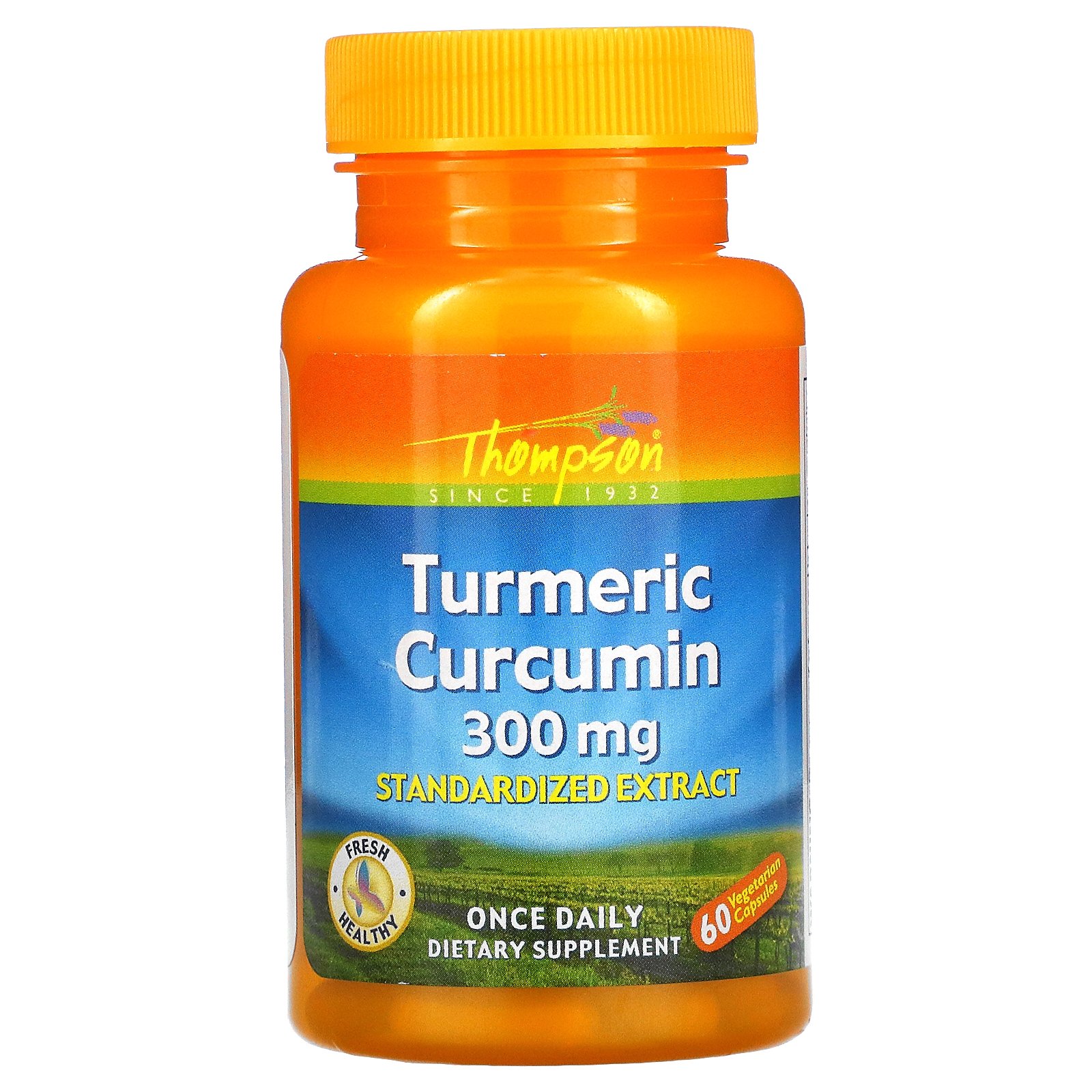 Купить Thompson БАД Turmeric Curcumin 300 мг 60 капсул в кредит в ...
