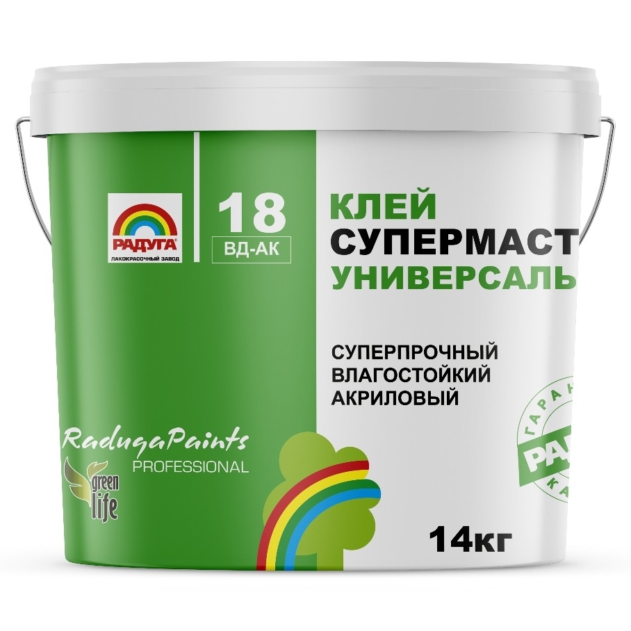 Купить РАДУГА Супермастика ВД-АК 18 , 14 кг в кредит в Алматы – Kaspi ...