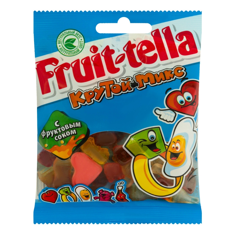 Купить Мармелад Fruit-tella Крутой Микс 70 г в кредит в Алматы – Kaspi ...