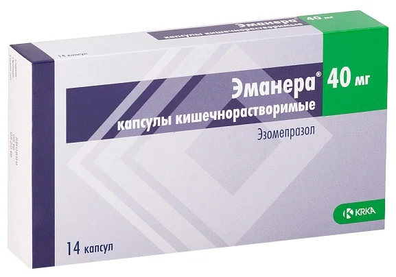 Купить Эманера 40 мг 14 капсул в кредит в Алматы – Kaspi Магазин