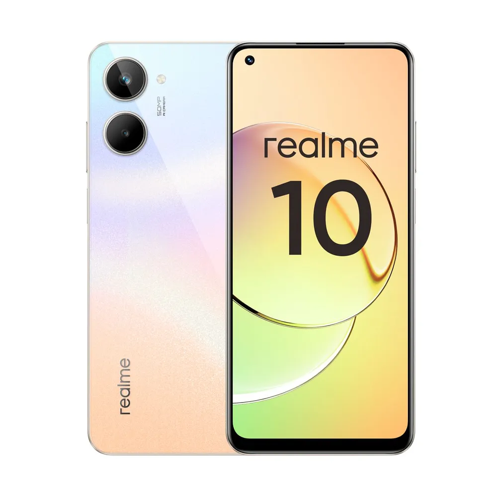 Купить Realme 10 8 ГБ/256 ГБ белый в кредит в Алматы – Kaspi Магазин