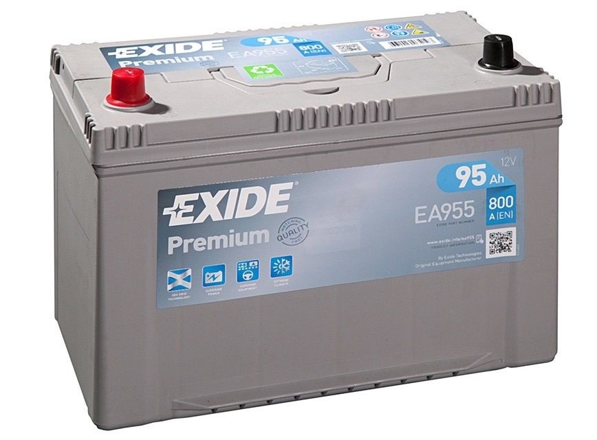 Купить EXIDE Premium EA955 95Ah в кредит в Алматы – Kaspi Магазин