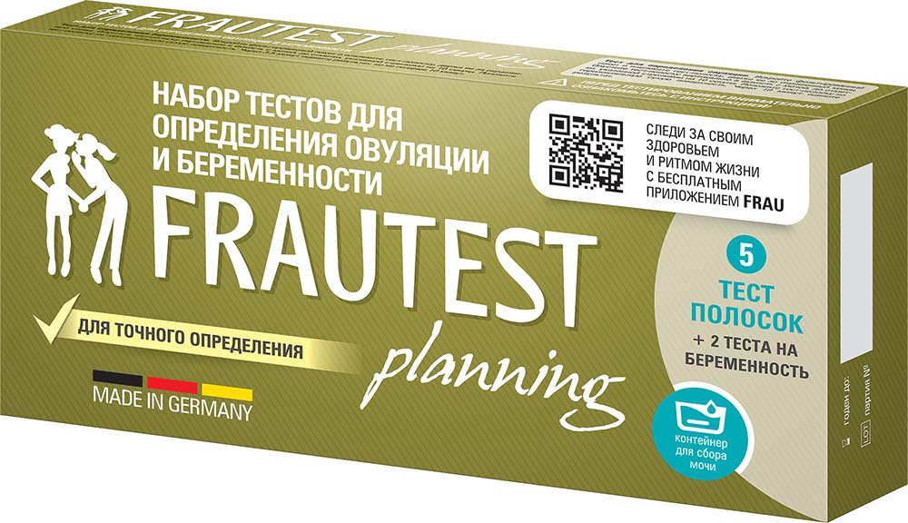 FRAUTEST Planning на овуляцию и беременность 5 шт
