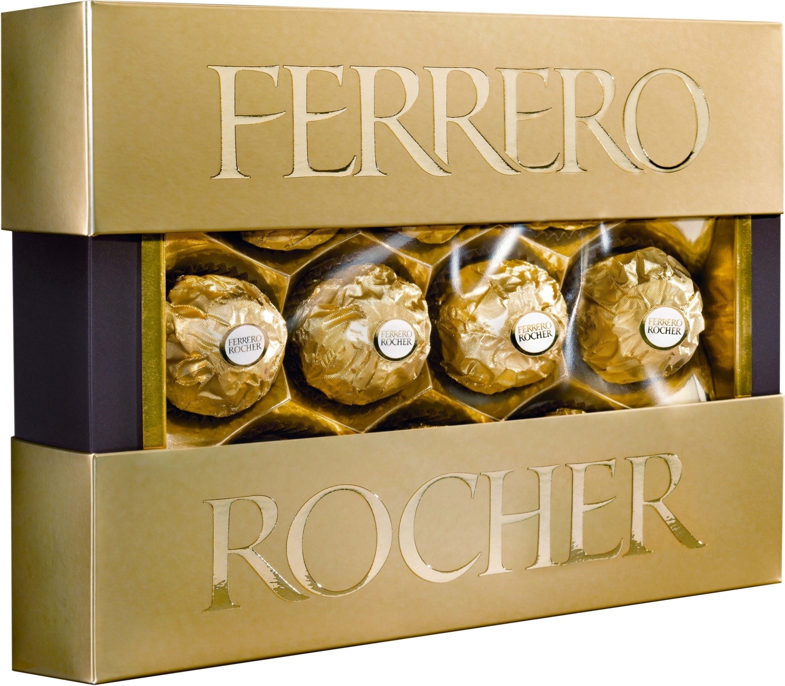 Купить Конфеты Ferrero Rocher Т-10 125 г в кредит в Алматы – Kaspi Магазин
