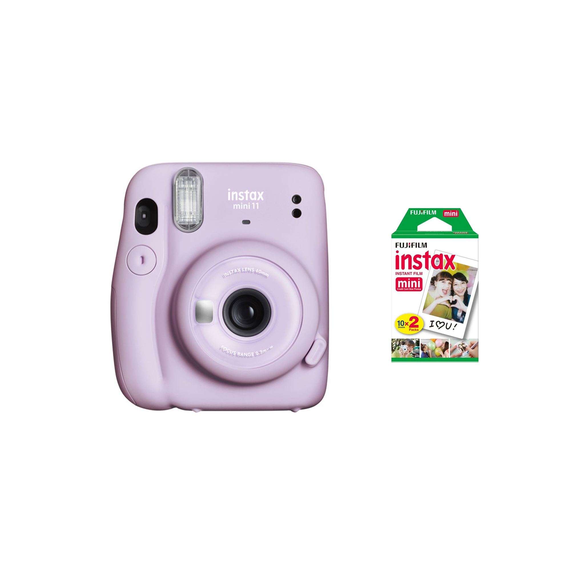 Купить Instax MINI 11 фиолетовый + пленка 20 шт в кредит в Алматы ...