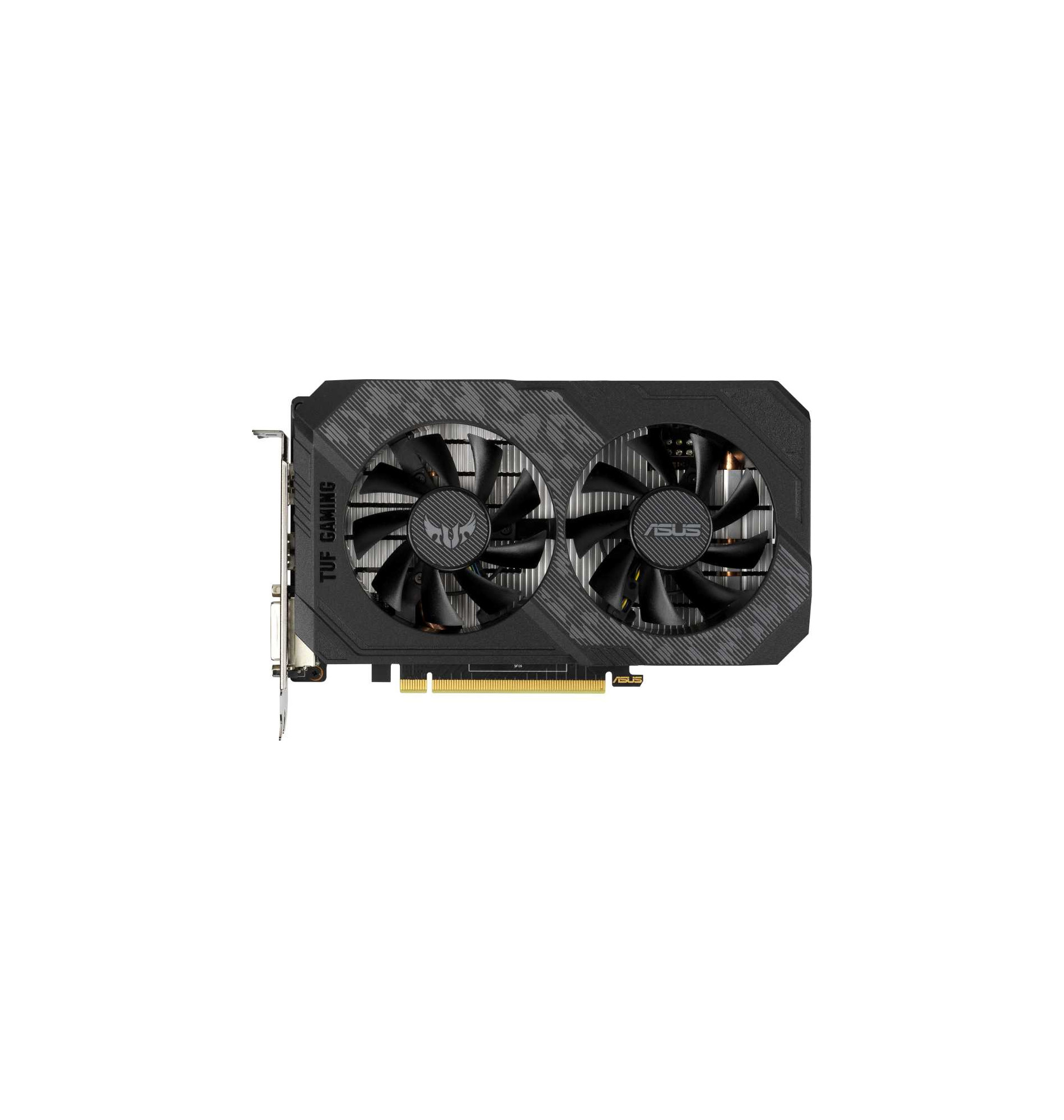 Купить ASUS TUF Gaming GeForce GTX 1650 OC Edition TUF-GTX1650-O4GD6-P ...