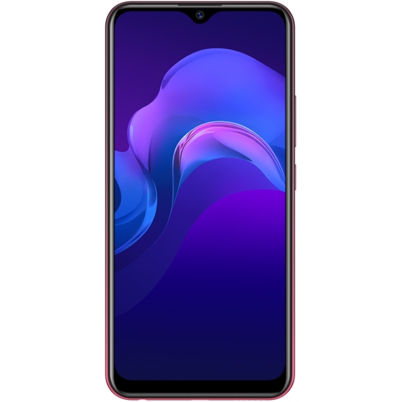Купить Vivo Y12 3/64Gb Burgundy красный в кредит в Алматы – Kaspi Магазин