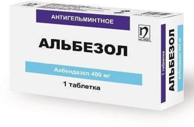 альбендазол 1 таблетка