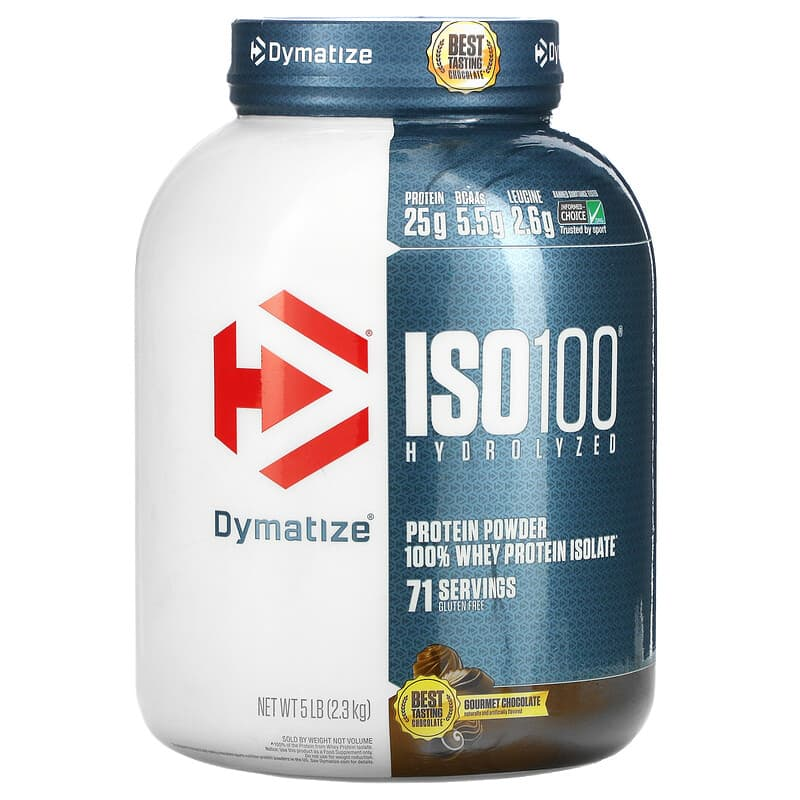 Купить Dymatize Nutrition ISO100 Hydrolyzed 100% Whey Protein Isolate ...