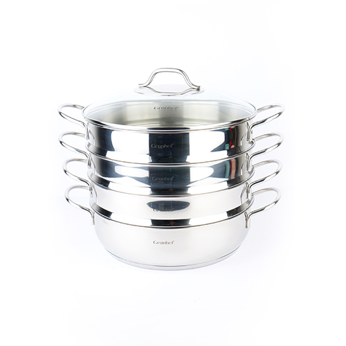 Купить Granhel пароварка Stainless YC02-30 нержавеющая сталь 5.5 л в ...