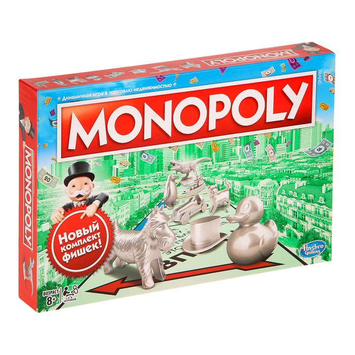 Купить Hasbro Монополия C1009 в кредит в Алматы – Kaspi Магазин