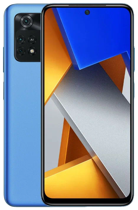 Купить Poco M4 Pro 4G 8 ГБ/256 ГБ синий в кредит в Алматы – Kaspi Магазин