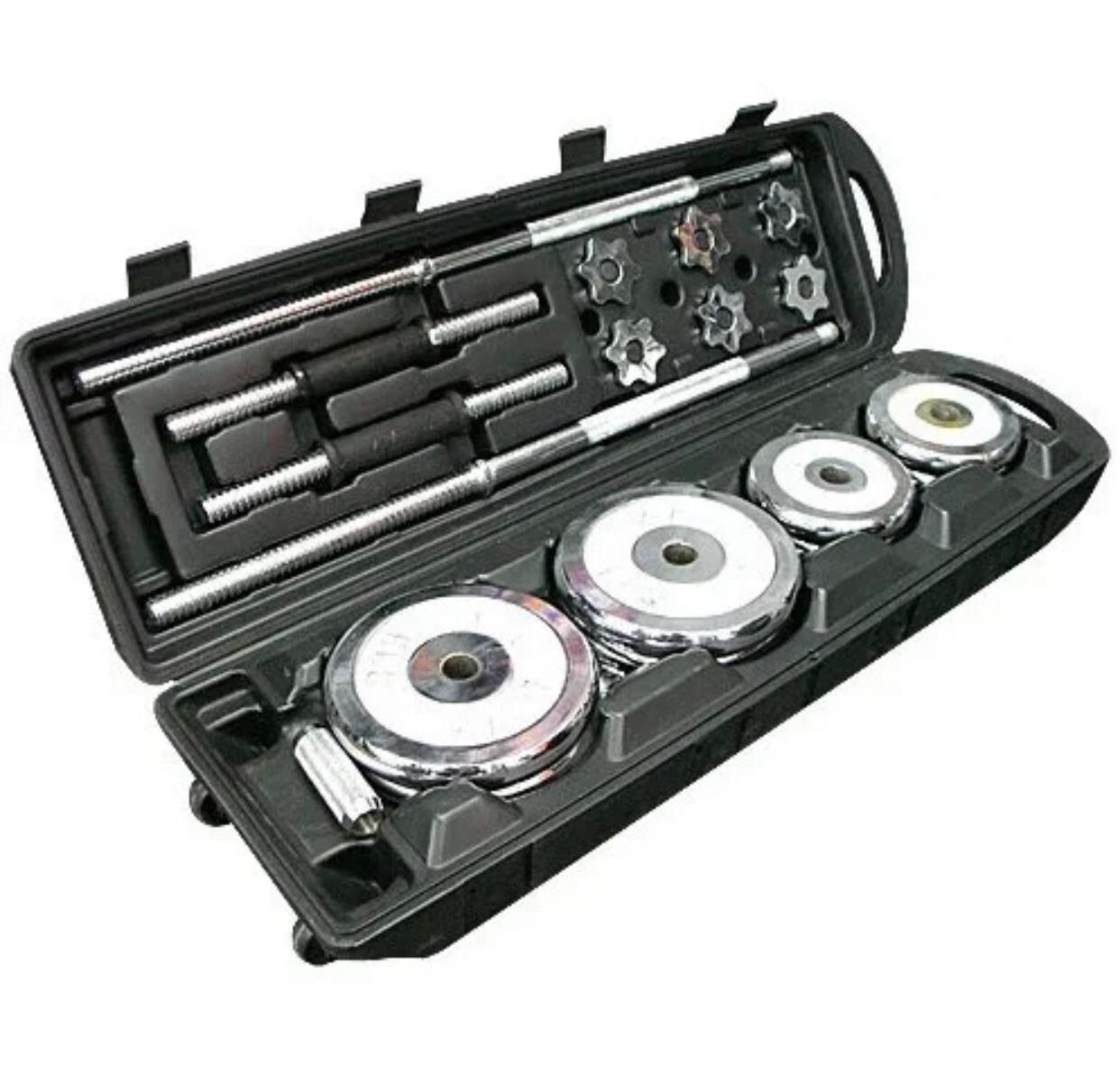 York штанга 50кг. Набор гантелей в чемодане 50 кг йорк. York fitness 50 кг набор гантелей штанга сборная. Набор штанги гантели в кейсе. Гантели 30кг в кейсе.