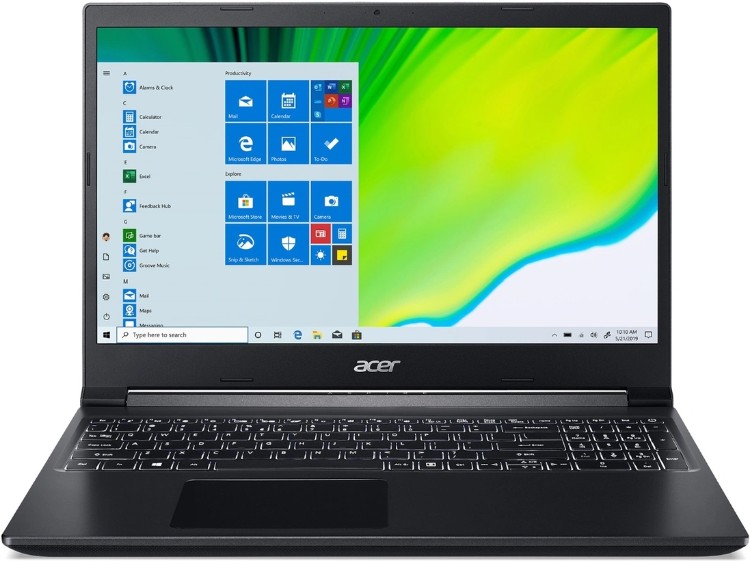Купить Acer Aspire 7 Gaming A715-75G NH.Q87ER.00F черный в кредит в ...
