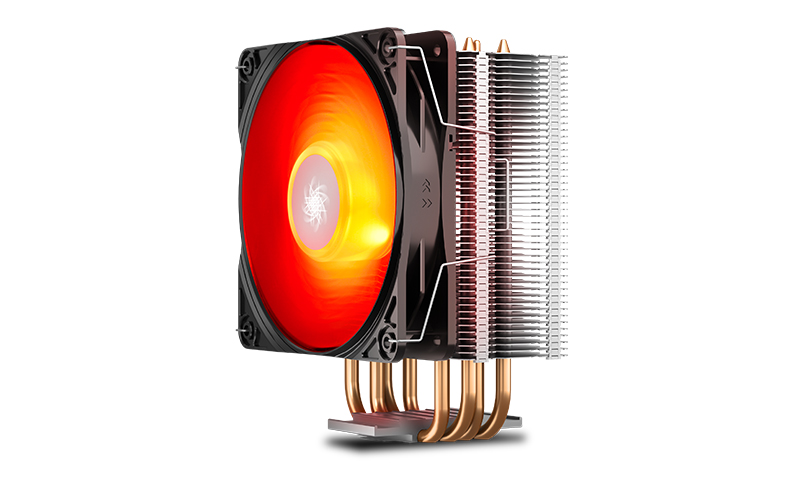 Купить Deepcool GAMMAXX 400 V2 Red в кредит в Алматы – Kaspi Магазин