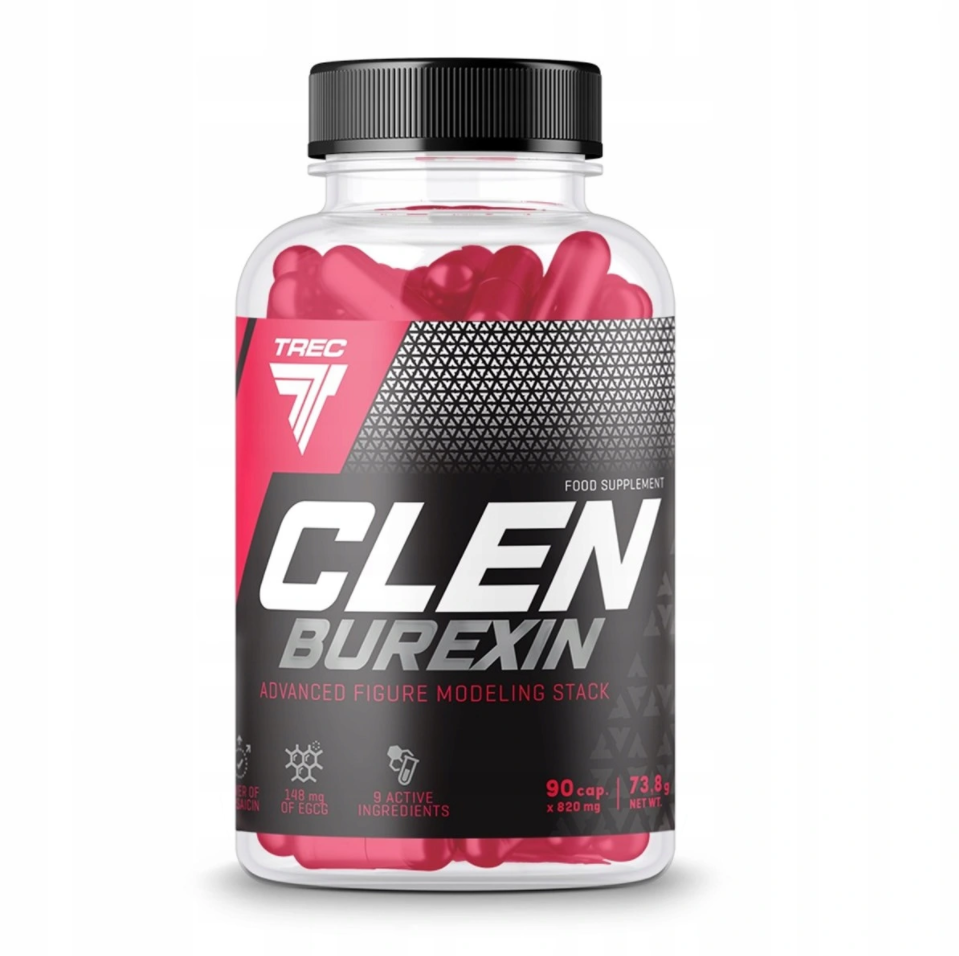 Clen. 2sn clen-x (60 капсул). Trec. Fat Burner жиросжигатель. Trec Nutrition
