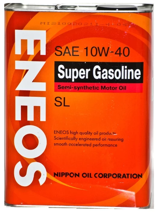 Купить ENEOS Super Gasoline 10W-40 4 л в кредит в Алматы – Kaspi Магазин