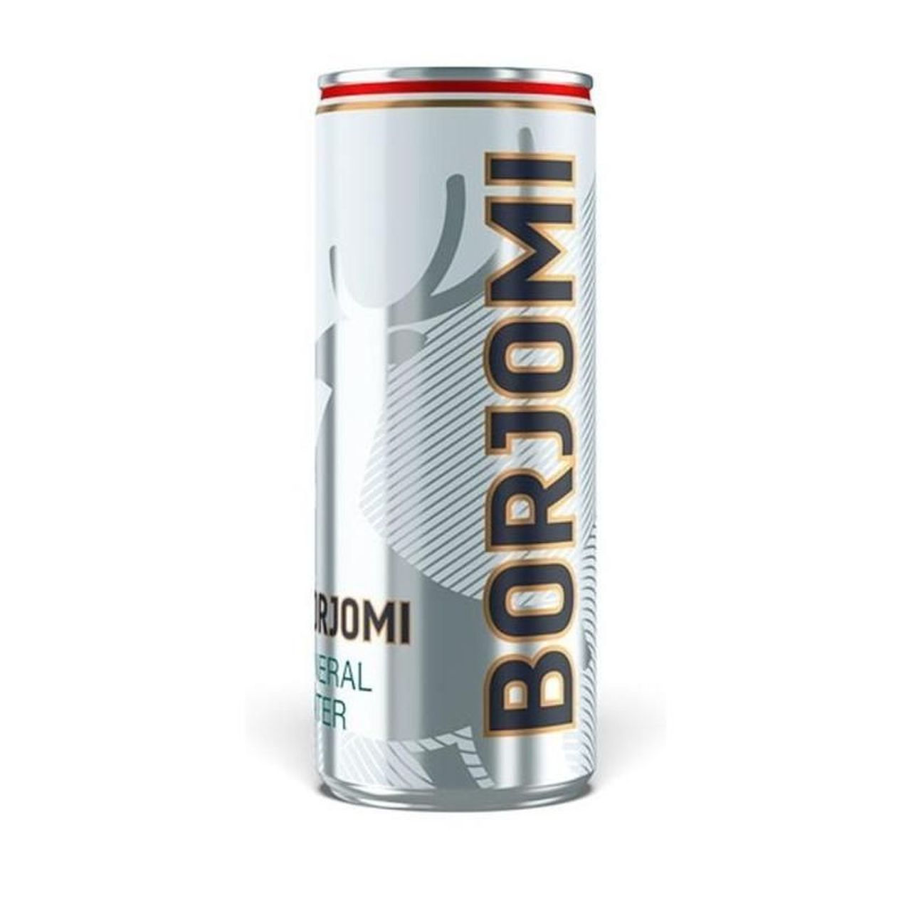 Купить Вода Borjomi минеральная лечебно-столовая банка металлическая 0. ...