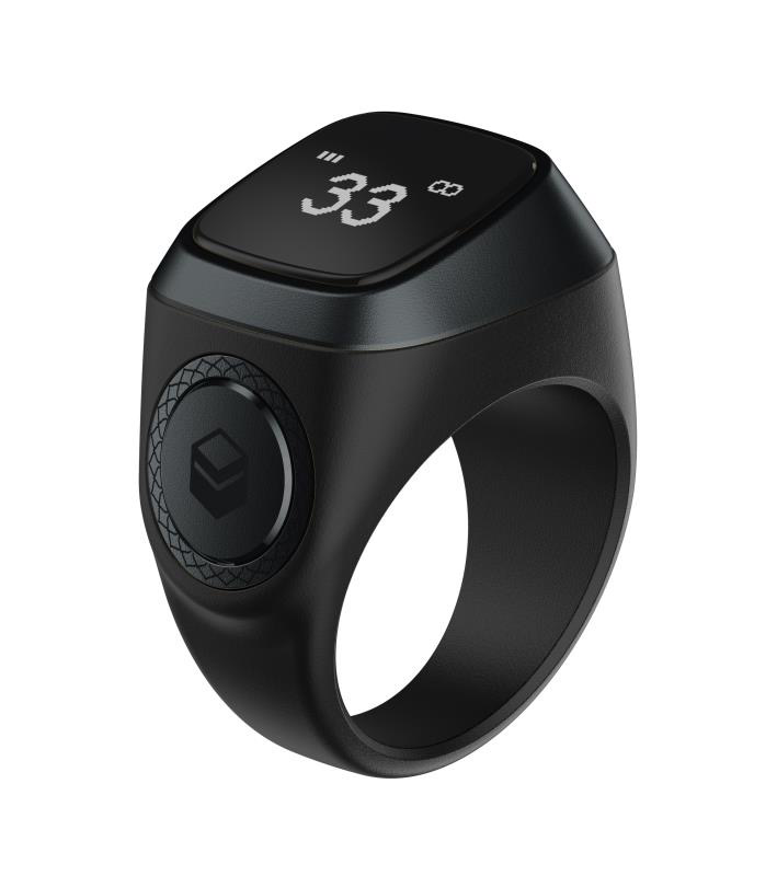 Купить Смарт-кольцо iQibla Zikr Ring черный в кредит в Алматы – Kaspi ...