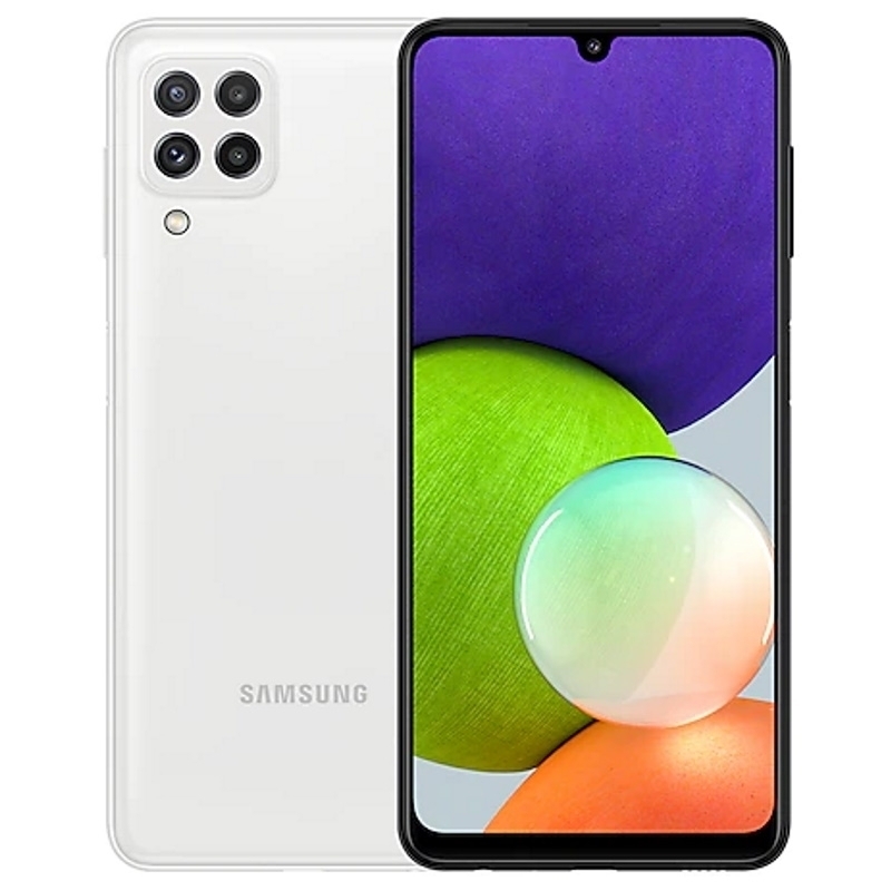 Купить Samsung Galaxy A22 4 ГБ/64 ГБ белый в кредит в Алматы – Kaspi ...