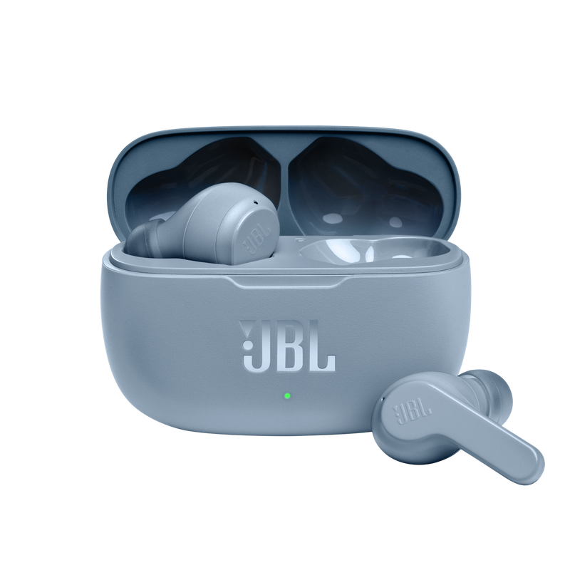 Купить JBL WAVE 200 TWS синий в кредит в Астане – Kaspi Магазин
