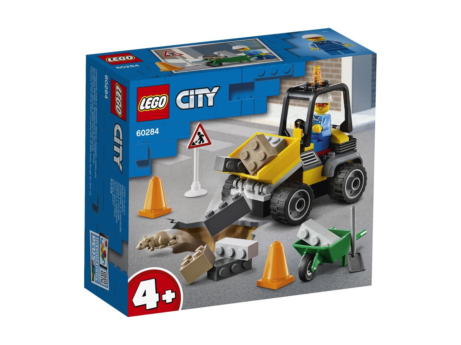 Купить LEGO Автомобиль для дорожных работ CITY 60284 в кредит в Алматы ...