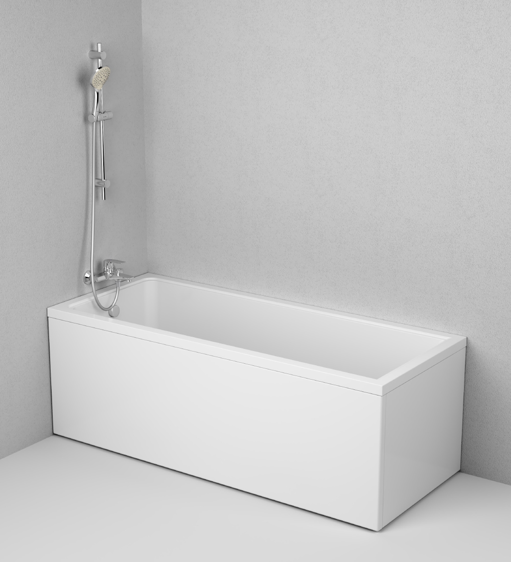 Купить Ванна прямоугольная AM.PM Gem W90A-170-070W-A 170x70 см, акрил в ...