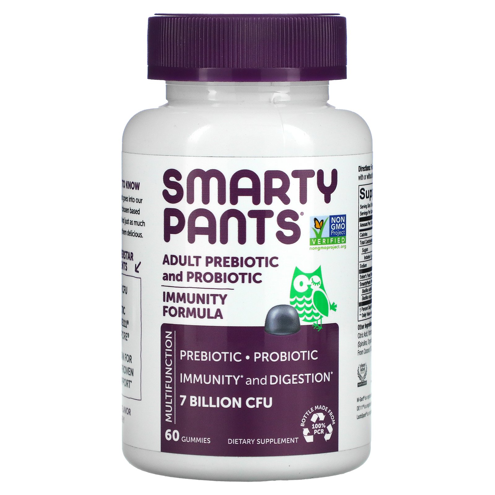 Купить SmartyPants пробиотик Adult Prebiotic and Probiotic Immunity ...