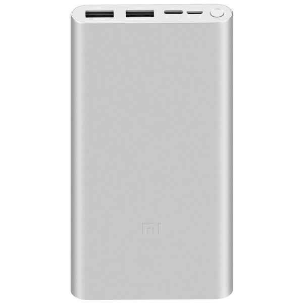 Купить Xiaomi Mi Power Bank 3 10000 мАч серебристый в кредит в Алматы ...