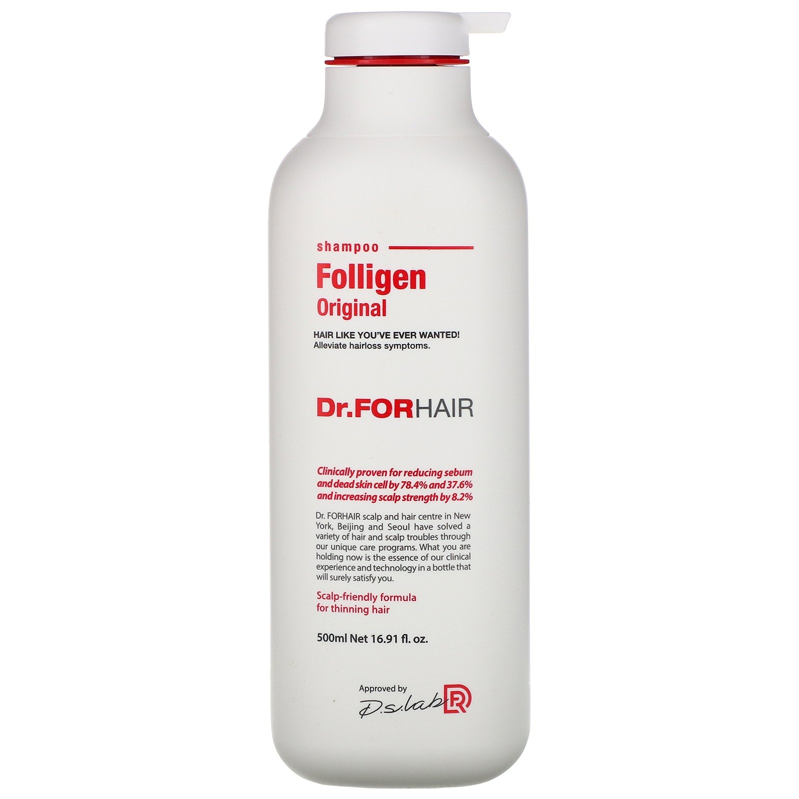Купить Dr.FORHAIR Folligen Original Shampoo против выпадения волос 500 ...