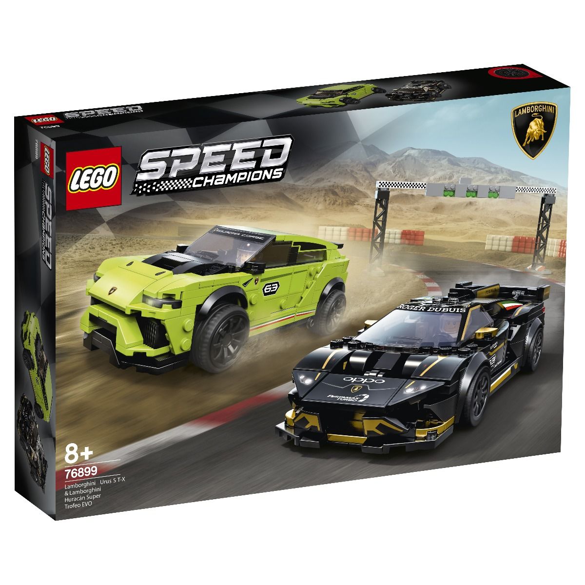 Купить LEGO Speed Champions Lamborghini Urus ST-X & Lamborghini Huracán ...