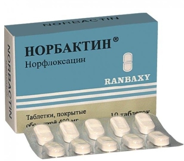Норбактин 400 мг N10 таблеток