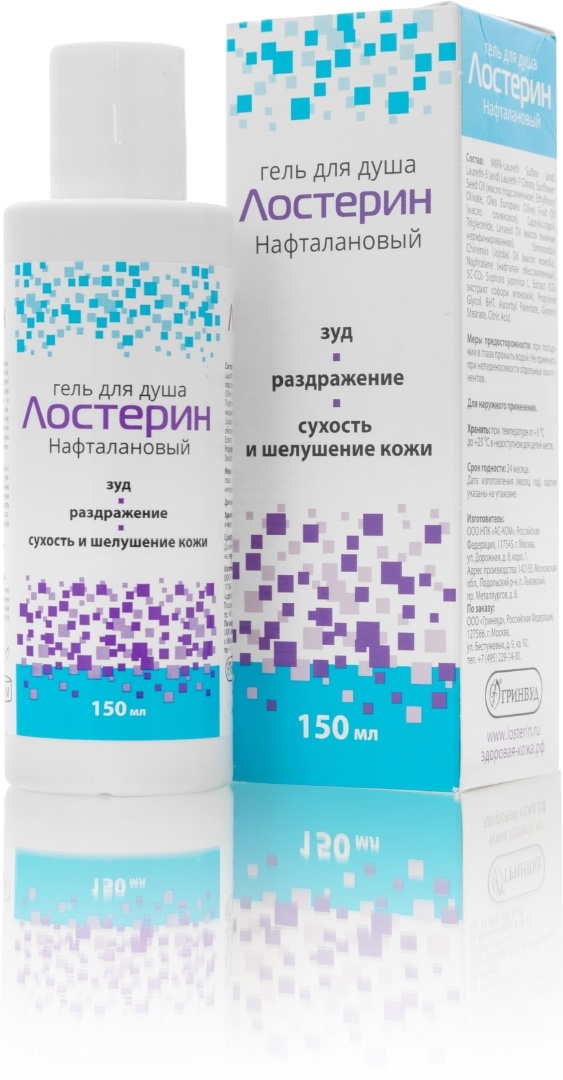 Лостерин Нафталановый гель150 мл