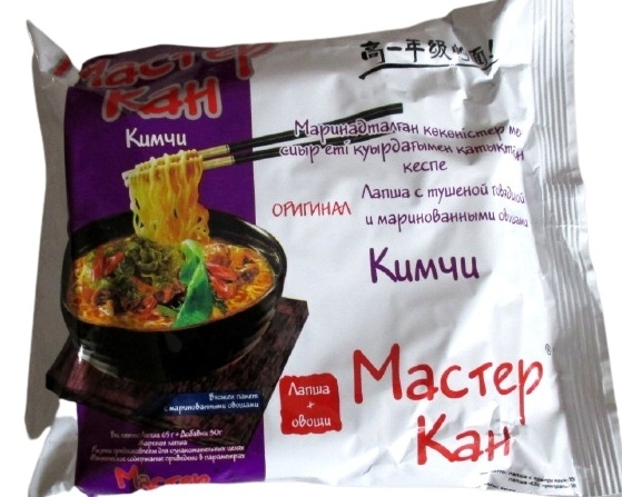 Купить Мастер Кан лапша кимчи 85 г в кредит в Узынагаше – Kaspi Магазин