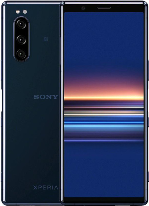 Купить Sony Xperia 5 3 ГБ/128 ГБ синий в кредит в Алматы – Kaspi Магазин