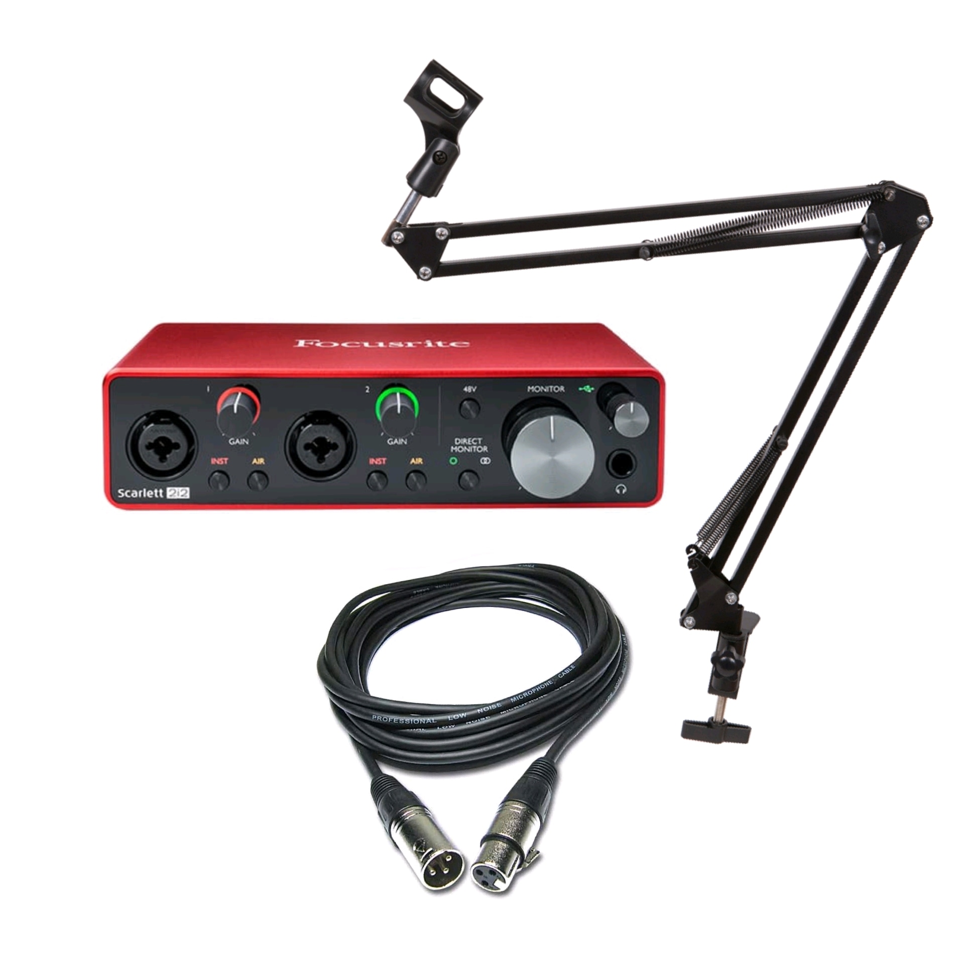 Купить Focusrite Scarlett 2i2 3rd Gen комплект в кредит в Алматы ...
