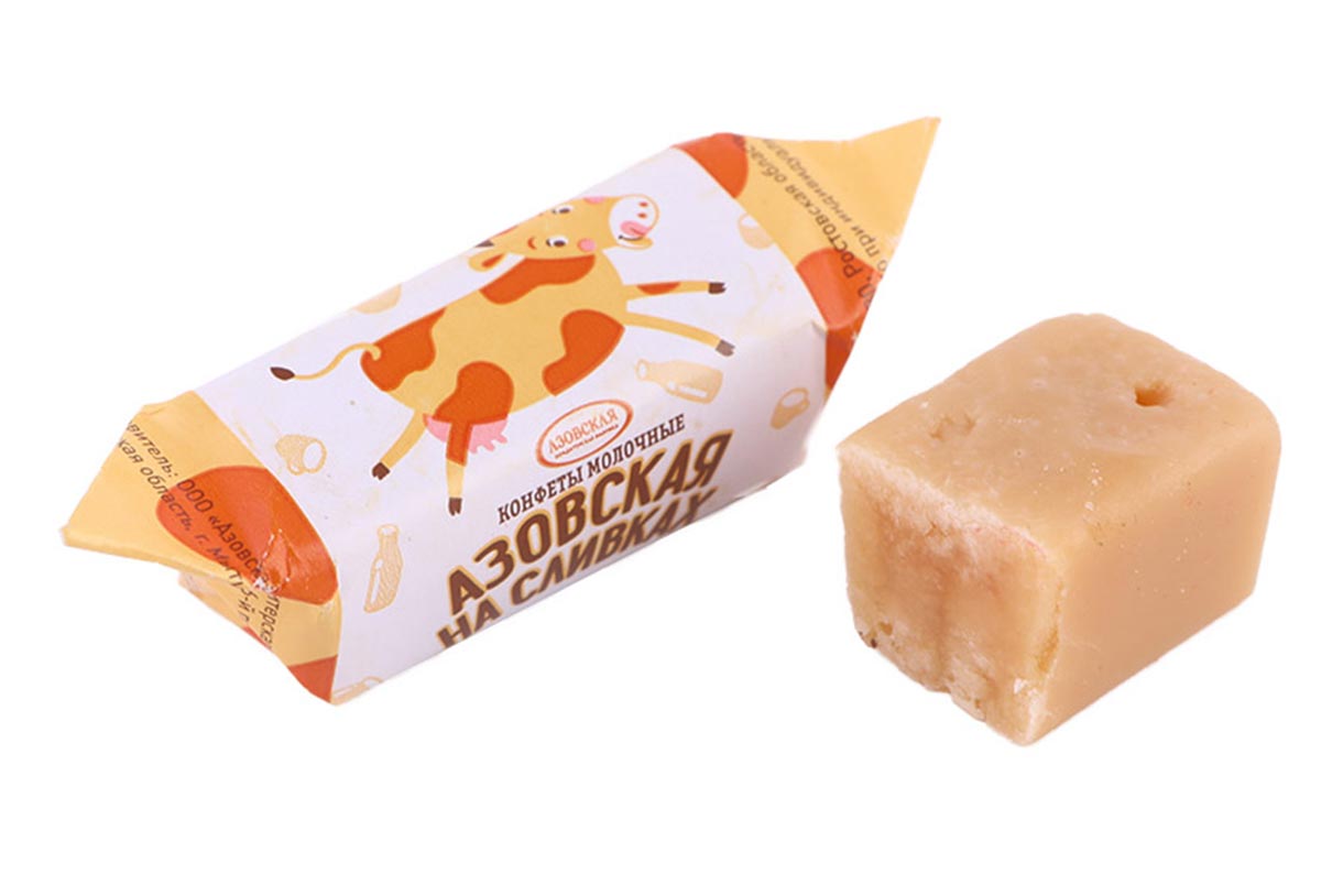 Ирис молочный сливки Щасливки