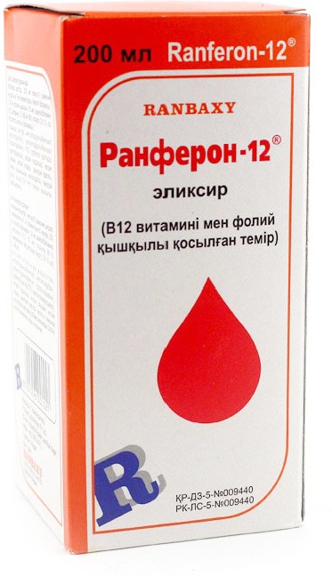 РАНФЕРОН-12 200мл эликсир