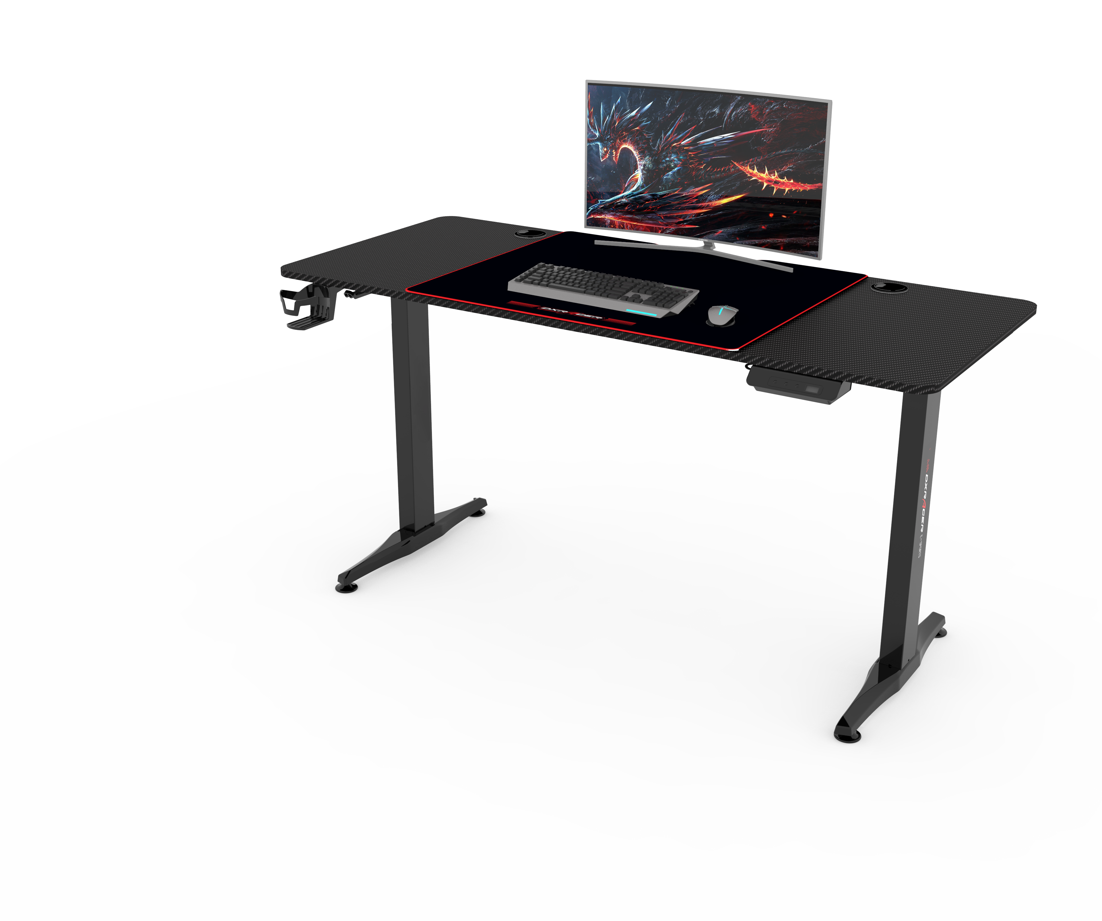 Игровой стол Thermaltake argent p900. Компьютерный стол DX Phantom Arena. Стол от DXRACER. Стол DX Racer черно белый.
