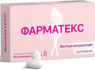 ФАРМАТЕКС 18.9мг N10 суппоз ваг