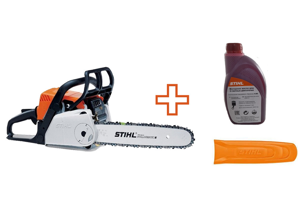 Купить STIHL бензиновая MS 180 С-ВЕ + масло + кожух в кредит в Алматы ...