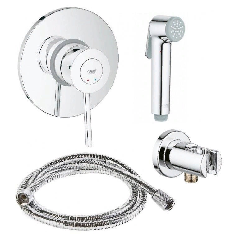 Купить Grohe гигиенический душ BauClassic 124434 в кредит в Алматы ...