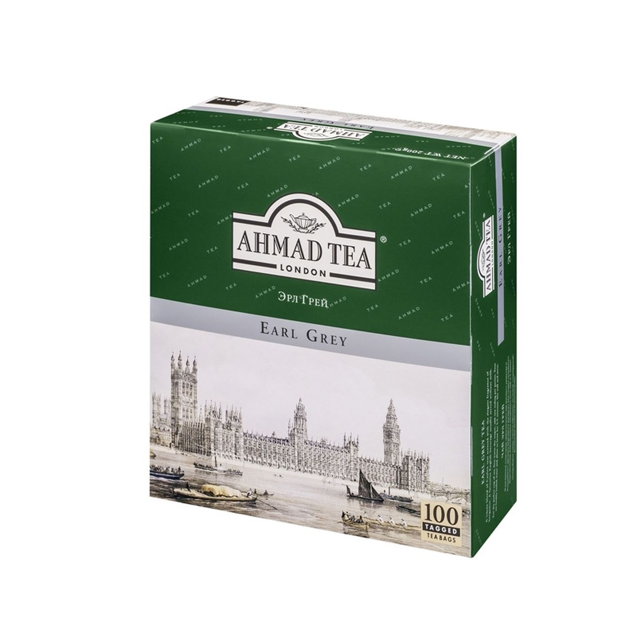 Купить Чай Ahmad Tea Earl Grey листовой 100 пакетиков в кредит в Алматы ...