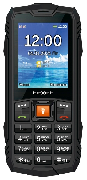 Купить teXet TM-516R черный в кредит в Алматы – Kaspi Магазин