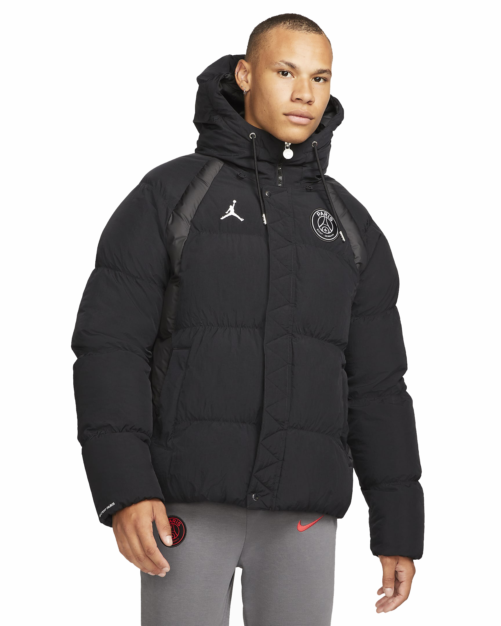 ÐÑÐ¿Ð¸ÑÑ Nike Jordan Paris Saint-Germain Puffer Jacket DB6494-010 ÑÐµÑÐ½ÑÐ¹ XL Ð² ÐºÑÐµÐ´Ð¸Ñ Ð² ÐÐ»Ð¼Ð°ÑÑ 