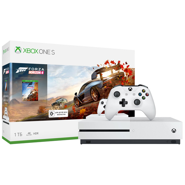 Купить Microsoft Xbox One S 1Tb белый + Forza Horizon 4 в кредит в ...