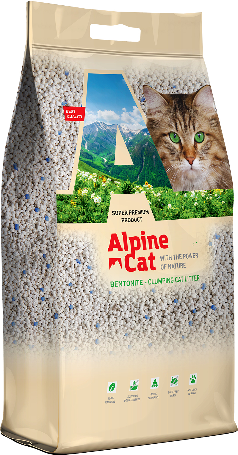 Купить Alpine Cat Классик комкующийся 10 л в кредит в Алматы – Kaspi ...
