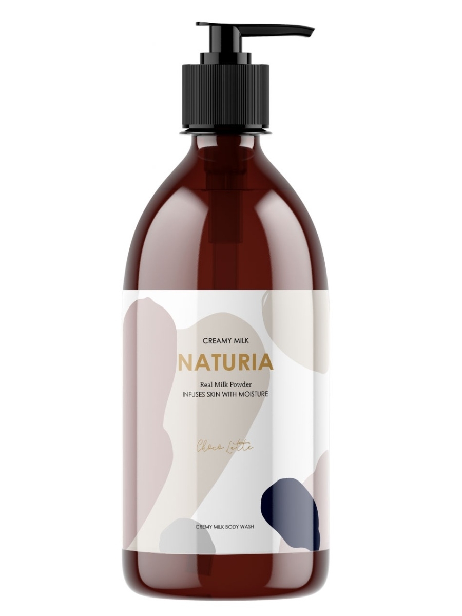 Купить NATURIA Creamy milk body wash Choco Latte крем-гель 750 мл в ...