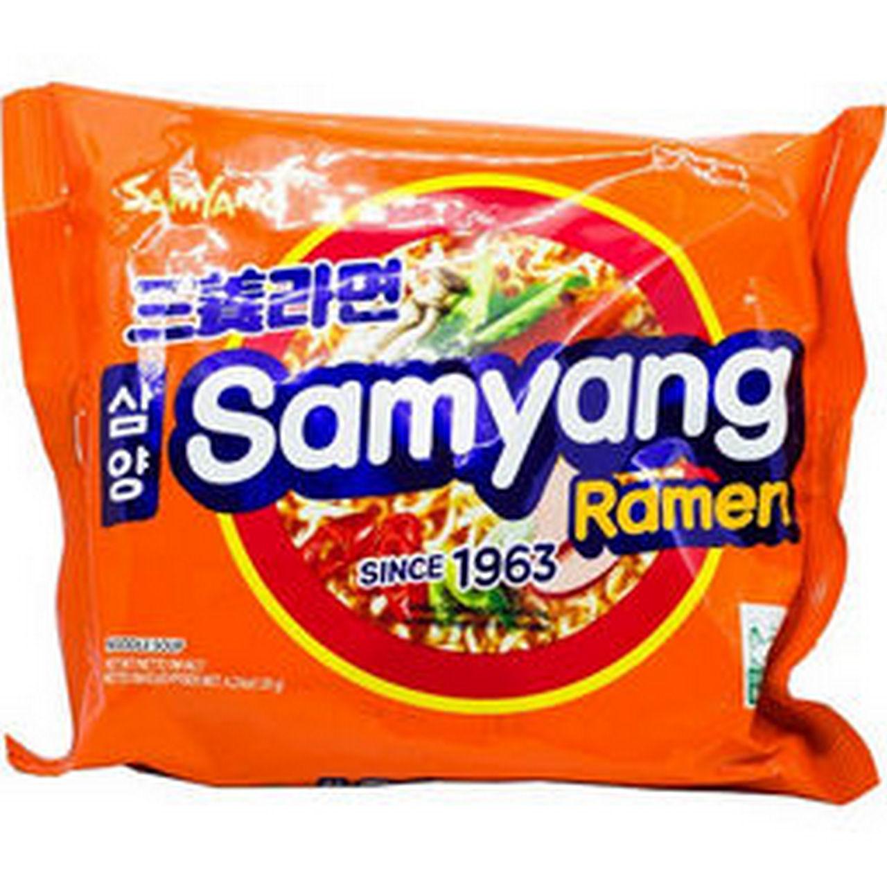Купить Samyang лапша кимчи 120 г в кредит в Алматы – Kaspi Магазин