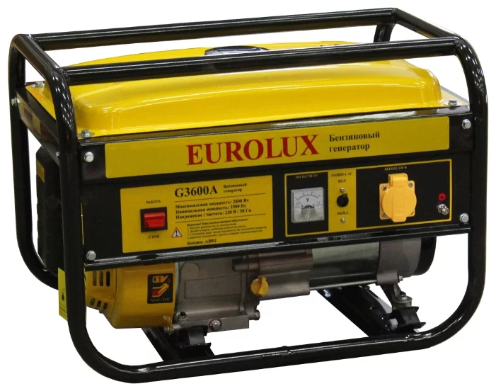 Купить  бензиновая Eurolux G3600A в кредит  .